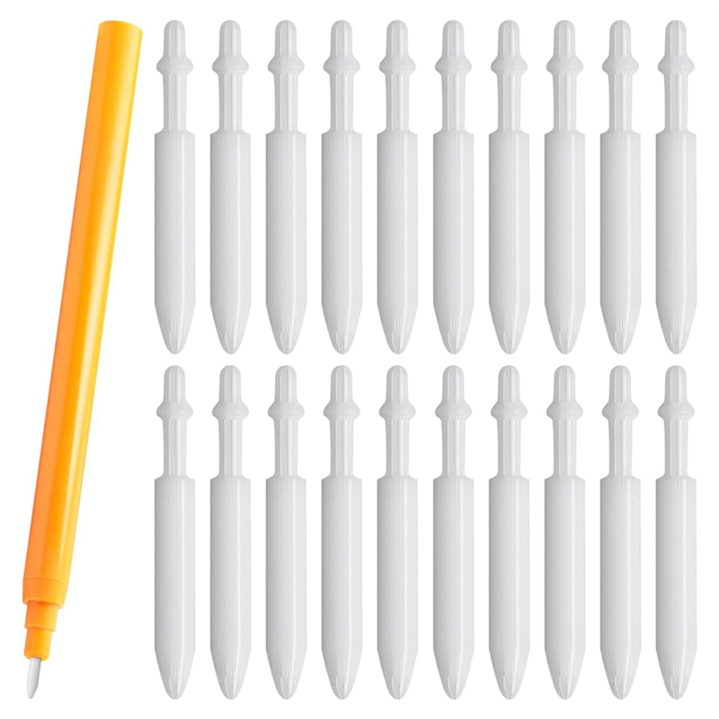 Midsole Marker Paint - ABWZ-20 Stück 0,7 mm Ersatz-Markierungsstiftspitzen, Acrylfarben-Markierungsspitzen,