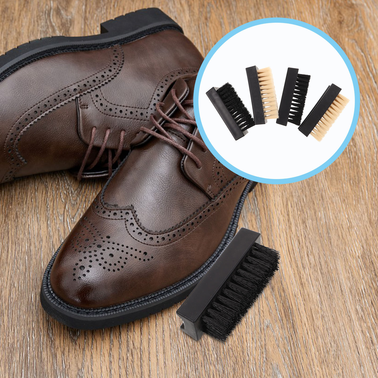 4-teiliges Multifunktions-Schu – Sneaker Care Set Bewertung und Preis
